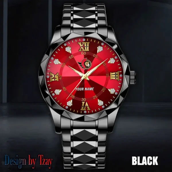 Ottawa Senators NHL Luxury Diamond Men Wristwatch Trending 2025 SPTDMW278 - Image 3