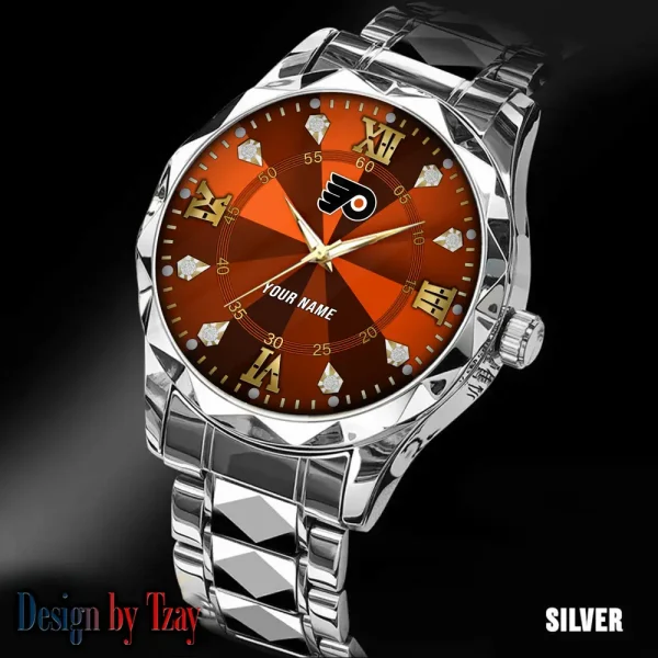 Philadelphia Flyers NHL Luxury Diamond Men Wristwatch Trending 2025 SPTDMW279 - Image 4