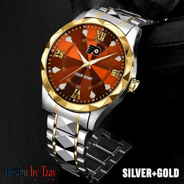Philadelphia Flyers NHL Luxury Diamond Men Wristwatch Trending 2025 SPTDMW279