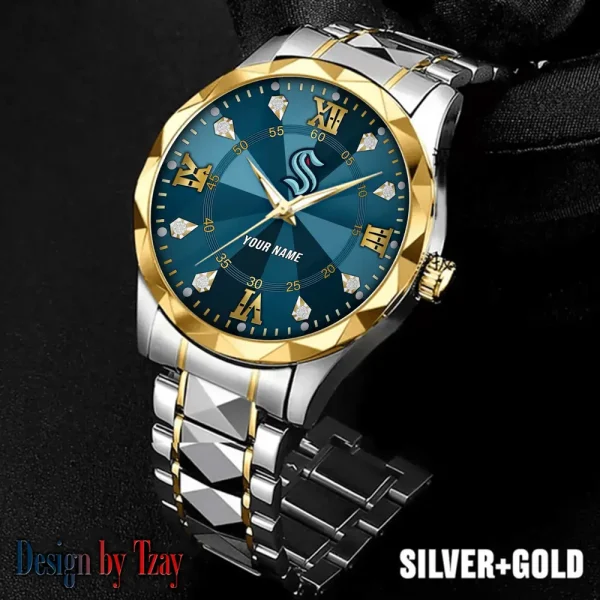 Seattle Kraken NHL Luxury Diamond Men Wristwatch Trending 2025 SPTDMW282