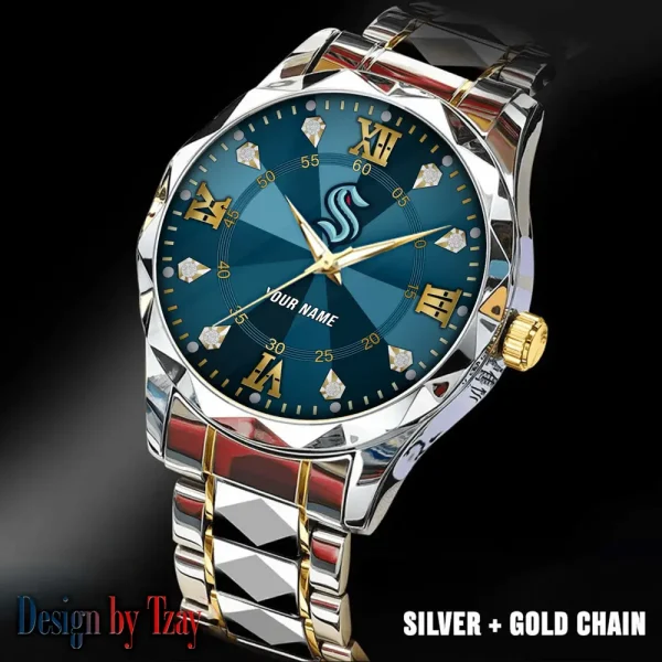 Seattle Kraken NHL Luxury Diamond Men Wristwatch Trending 2025 SPTDMW282 - Image 4