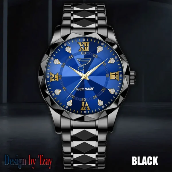 St Louis Blues NHL Luxury Diamond Men Wristwatch Trending 2025 SPTDMW283 - Image 3