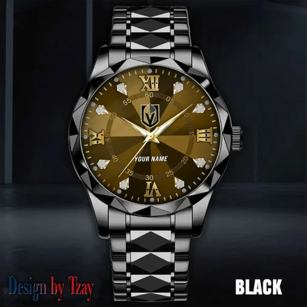 Vegas Golden Knights NHL Luxury Diamond Men Wristwatch Trending 2025 SPTDMW288 - Image 2