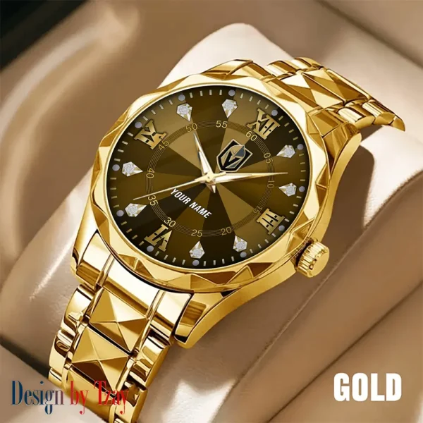 Vegas Golden Knights NHL Luxury Diamond Men Wristwatch Trending 2025 SPTDMW288 - Image 3