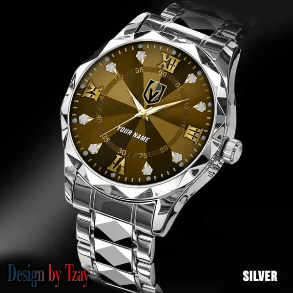 Vegas Golden Knights NHL Luxury Diamond Men Wristwatch Trending 2025 SPTDMW288 - Image 4