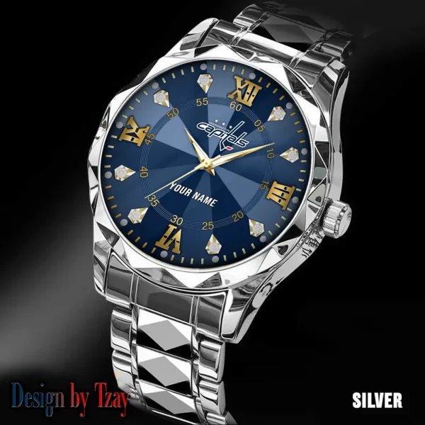 Washington Capitals NHL Luxury Diamond Men Wristwatch Trending 2025 SPTDMW289 - Image 2