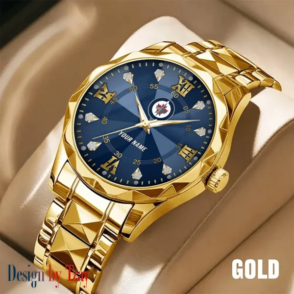 Winnipeg Jets NHL Luxury Diamond Men Wristwatch Trending 2025 SPTDMW290 - Image 3