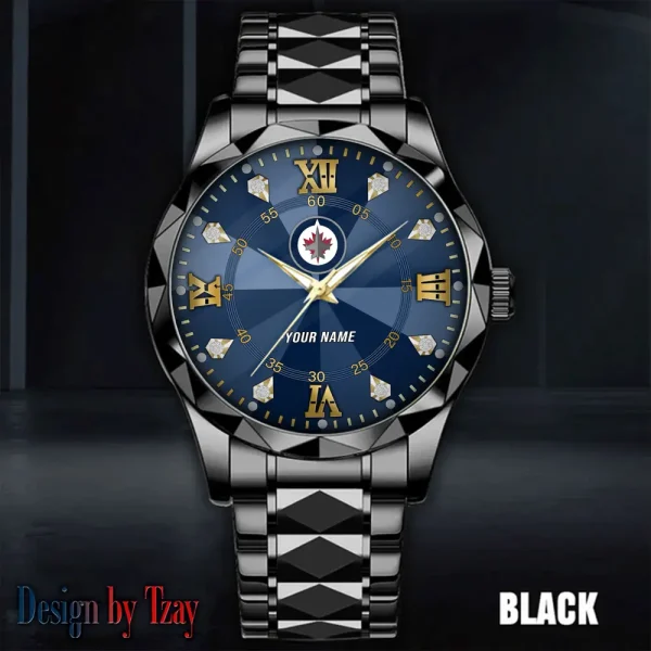 Winnipeg Jets NHL Luxury Diamond Men Wristwatch Trending 2025 SPTDMW290 - Image 4