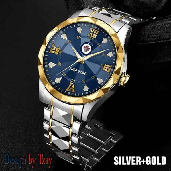 Winnipeg Jets NHL Luxury Diamond Men Wristwatch Trending 2025 SPTDMW290