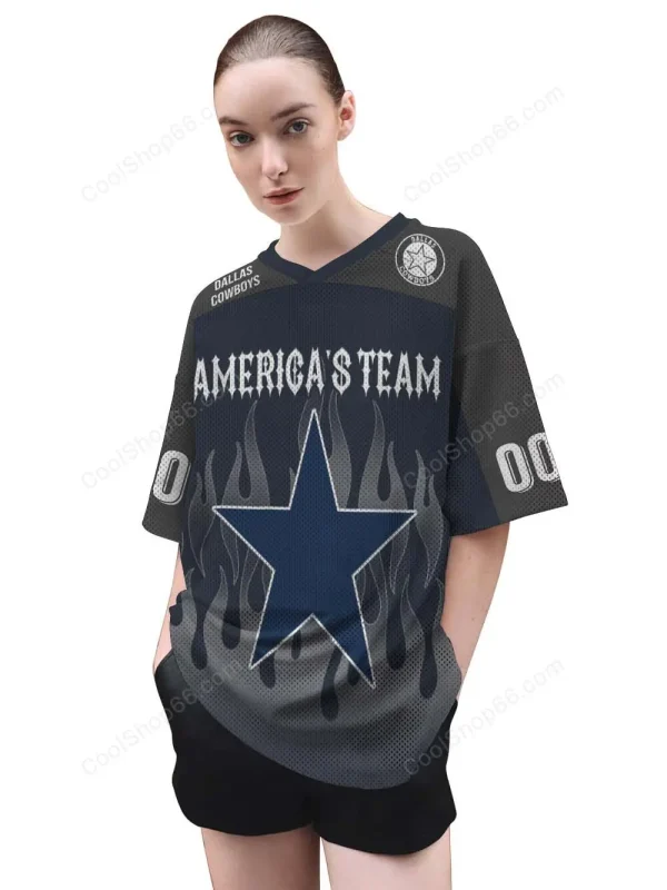 Dallas Cowboys Mesh Jersey Streetwear SPTMJERSEYS001 - Image 3