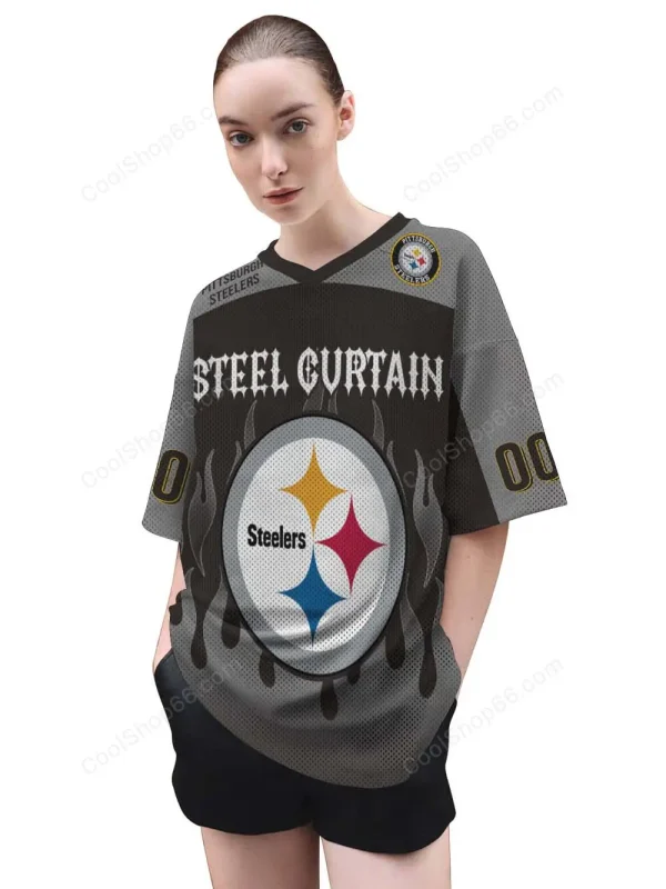 Pittsburgh Steelers Mesh Jersey Streetwear SPTMJERSEYS002 - Image 3