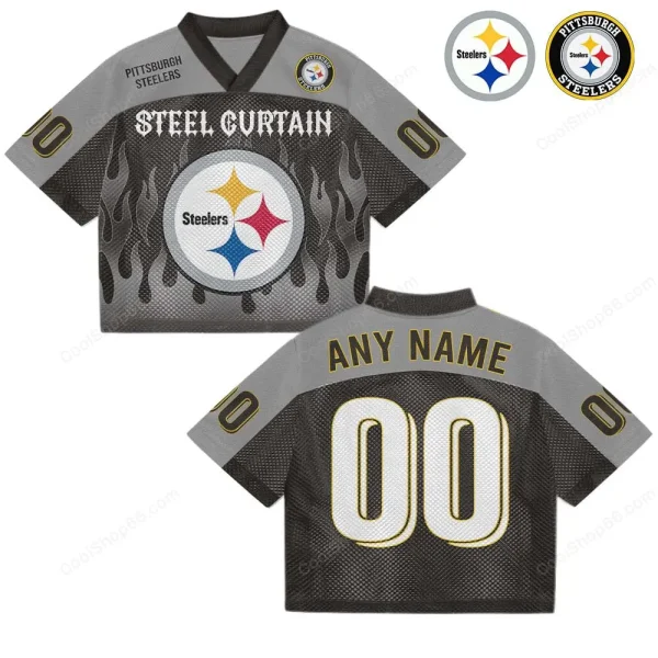 Pittsburgh Steelers Mesh Jersey Streetwear SPTMJERSEYS002 - Image 5