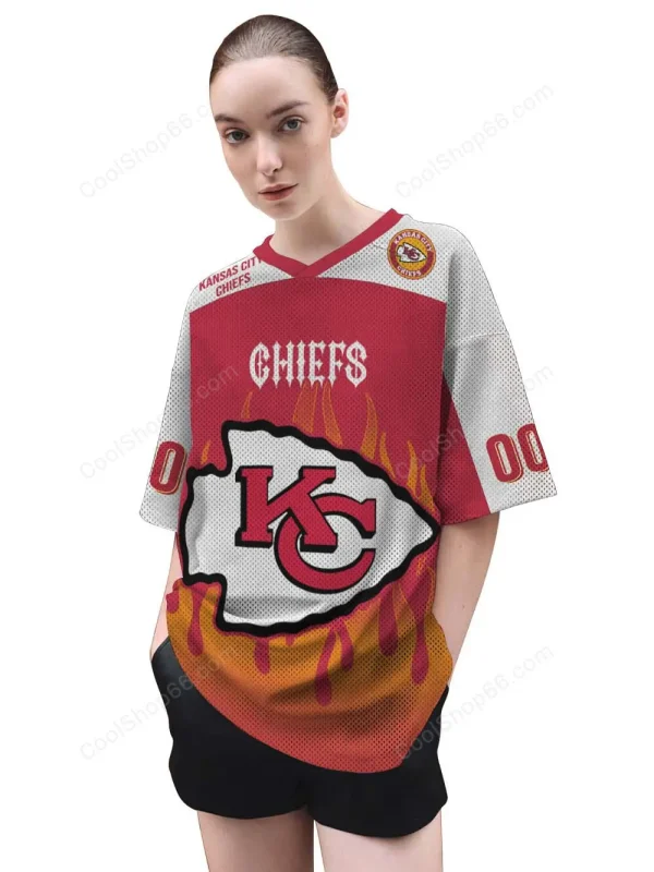 Kansas City Chiefs Mesh Jersey Streetwear SPTMJERSEYS003 - Image 3