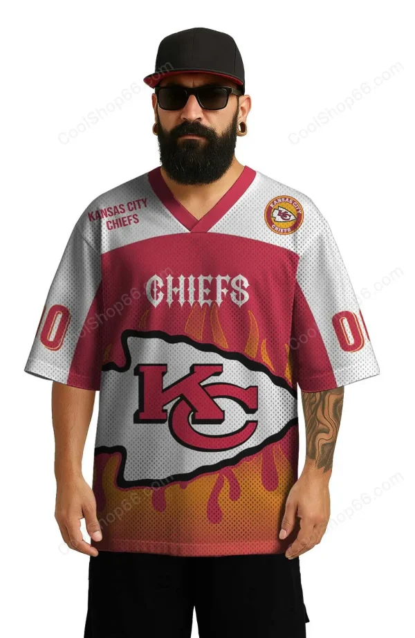 Kansas City Chiefs Mesh Jersey Streetwear SPTMJERSEYS003