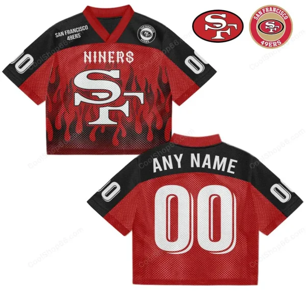 San Francisco 49ers Mesh Jersey Streetwear SPTMJERSEYS005 - Image 5