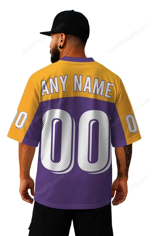 Minnesota Vikings Mesh Jersey Streetwear SPTMJERSEYS006 - Image 2