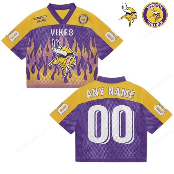 Minnesota Vikings Mesh Jersey Streetwear SPTMJERSEYS006 - Image 5