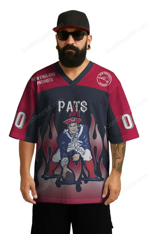 New England Patriots Mesh Jersey Streetwear SPTMJERSEYS010
