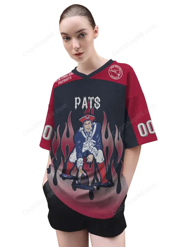 New England Patriots Mesh Jersey Streetwear SPTMJERSEYS010 - Image 3
