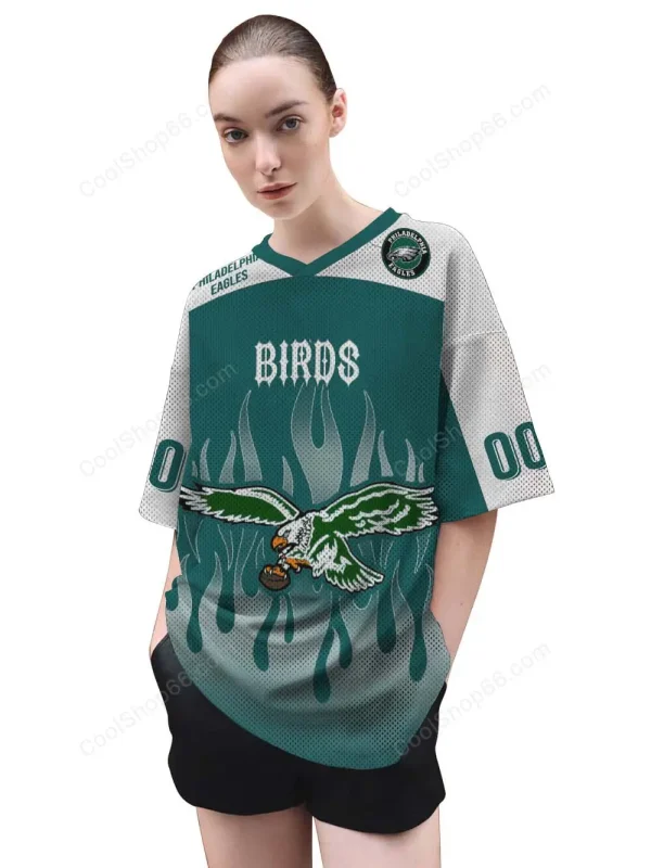 Philadelphia Eagles Mesh Jersey Streetwear SPTMJERSEYS011 - Image 3