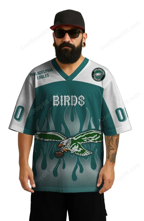 Philadelphia Eagles Mesh Jersey Streetwear SPTMJERSEYS011