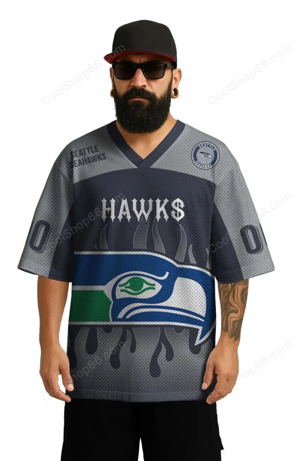 Seattle Seahawks Mesh Jersey Streetwear SPTMJERSEYS012