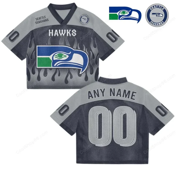 Seattle Seahawks Mesh Jersey Streetwear SPTMJERSEYS012 - Image 5
