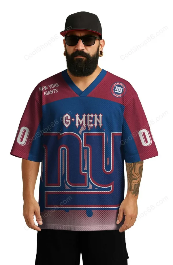 New York Giants Mesh Jersey Streetwear SPTMJERSEYS013