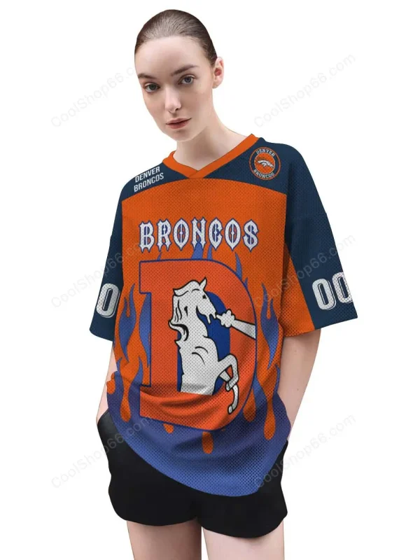 Denver Broncos Mesh Jersey Streetwear SPTMJERSEYS014 - Image 3