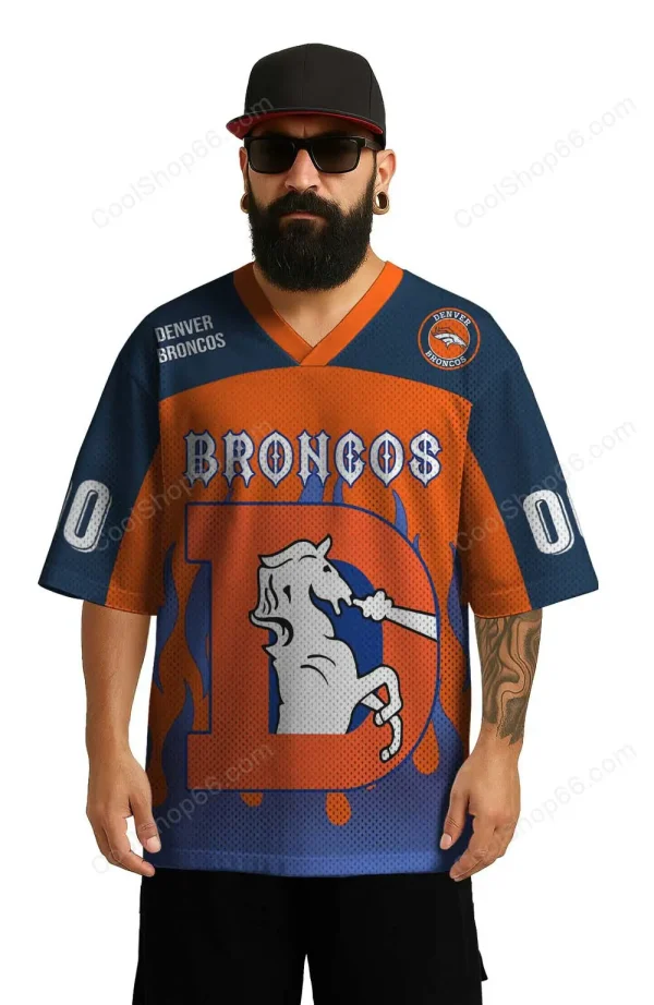 Denver Broncos Mesh Jersey Streetwear SPTMJERSEYS014