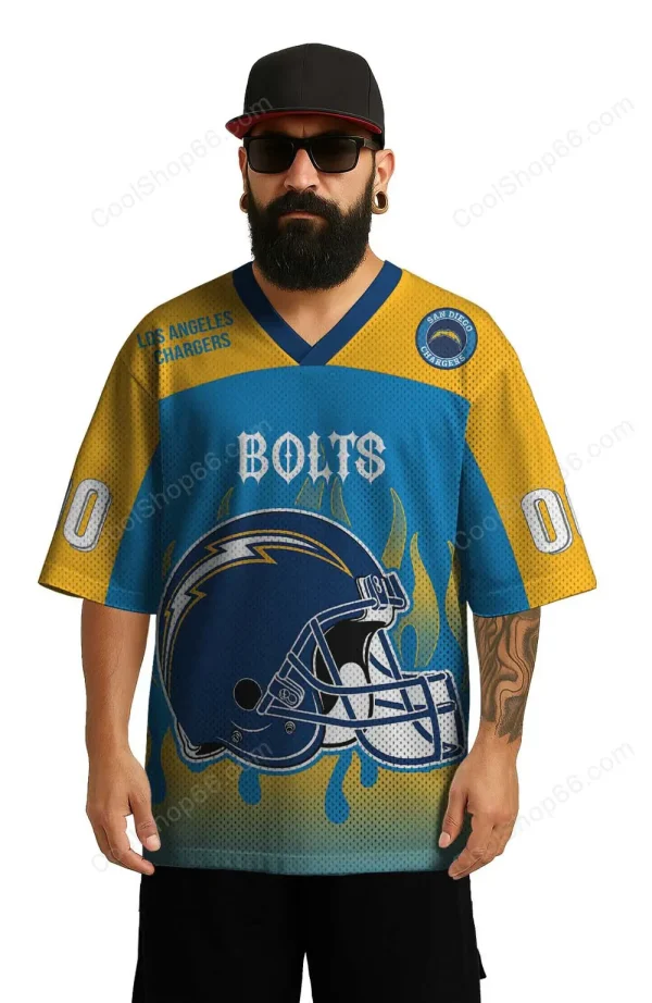 Los Angeles Chargers Mesh Jersey Streetwear SPTMJERSEYS017
