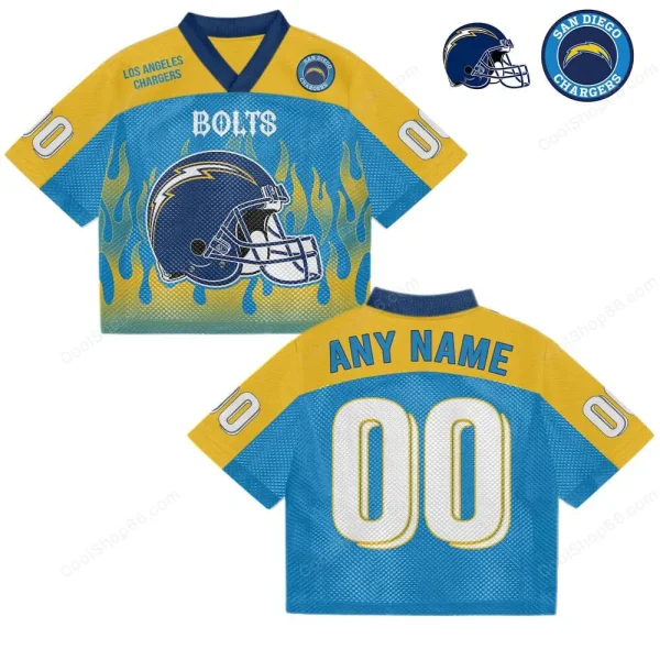 Los Angeles Chargers Mesh Jersey Streetwear SPTMJERSEYS017 - Image 5