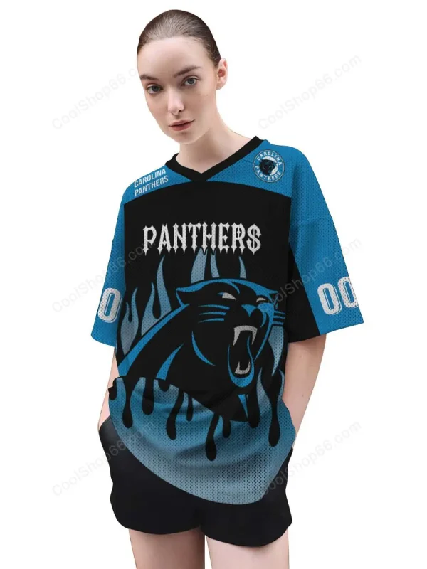 Carolina Panthers Mesh Jersey Streetwear SPTMJERSEYS018 - Image 3