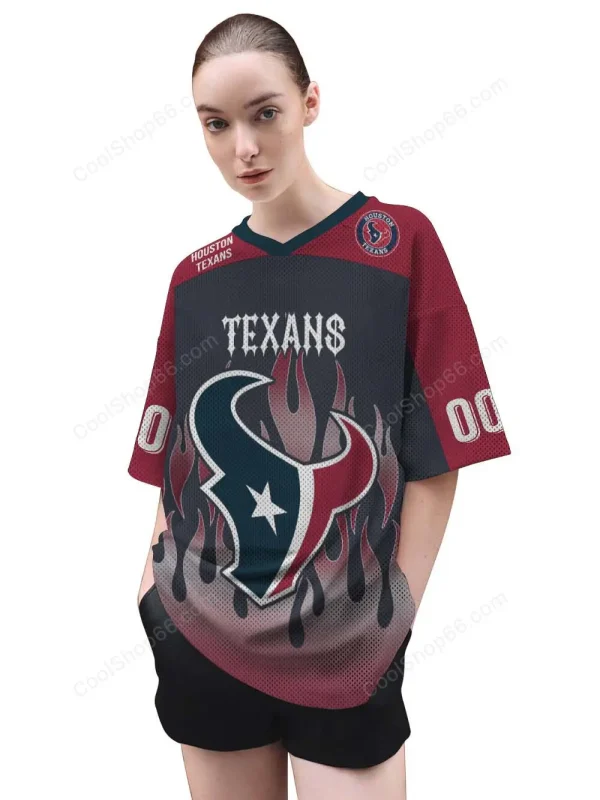 Houston Texans Mesh Jersey Streetwear SPTMJERSEYS019 - Image 3
