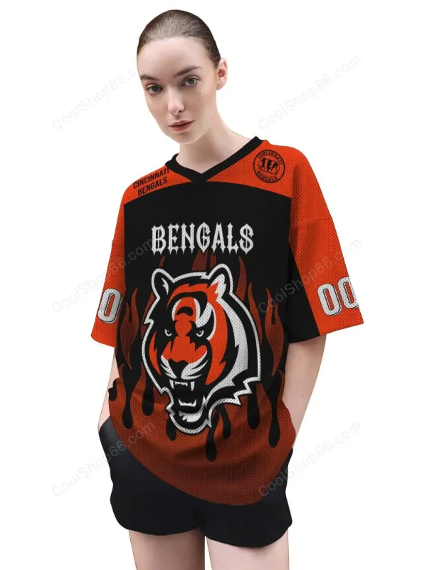 Cincinnati Bengals Mesh Jersey Streetwear SPTMJERSEYS020 - Image 3