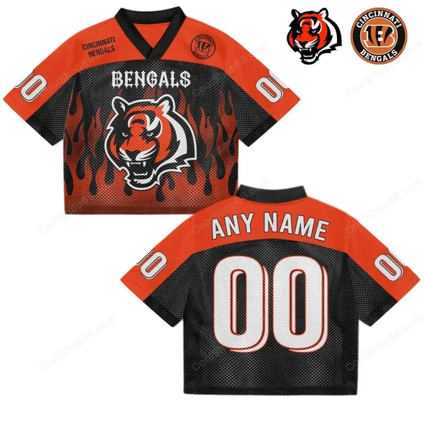 Cincinnati Bengals Mesh Jersey Streetwear SPTMJERSEYS020 - Image 5