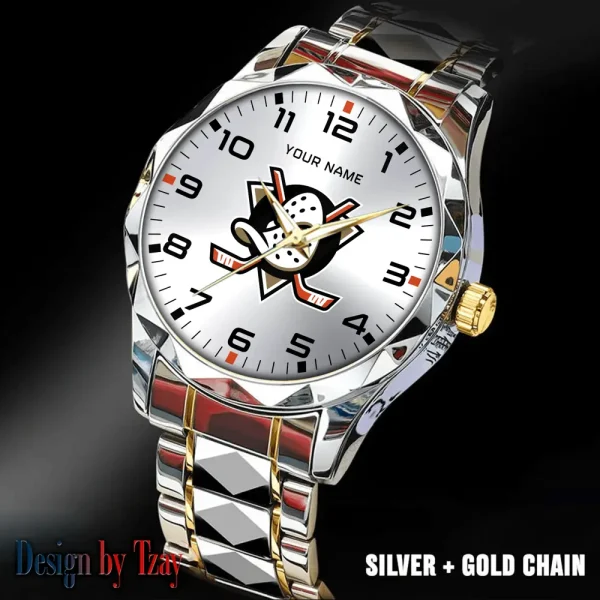 Anaheim Ducks NHL Luxury Diamond Men Wristwatch Trending 2025 SPTDMW291 - Image 5