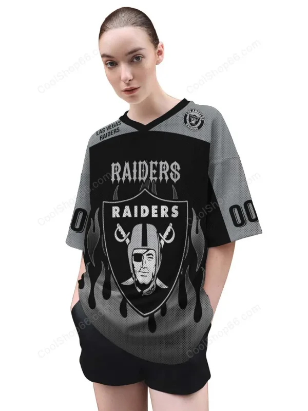 Las Vegas Raiders Mesh Jersey Streetwear SPTMJERSEYS021 - Image 3