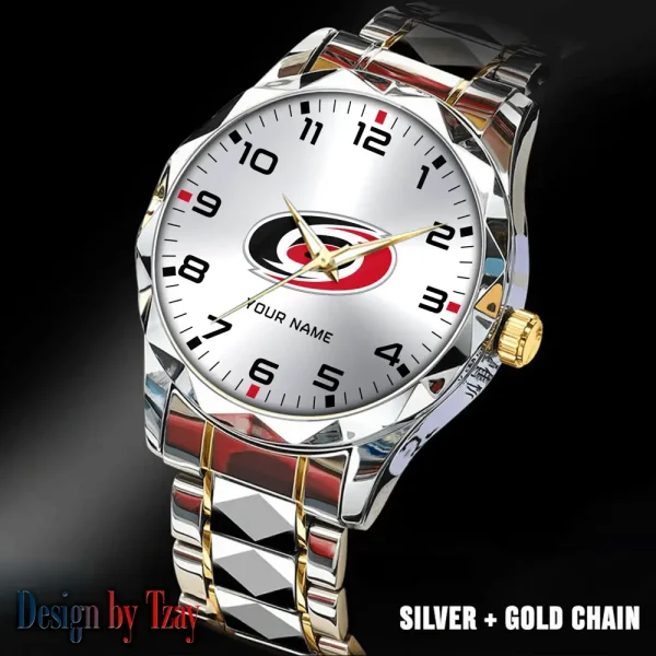Carolina Hurricanes NHL Luxury Diamond Men Wristwatch Trending 2025 SPTDMW295 - Image 2