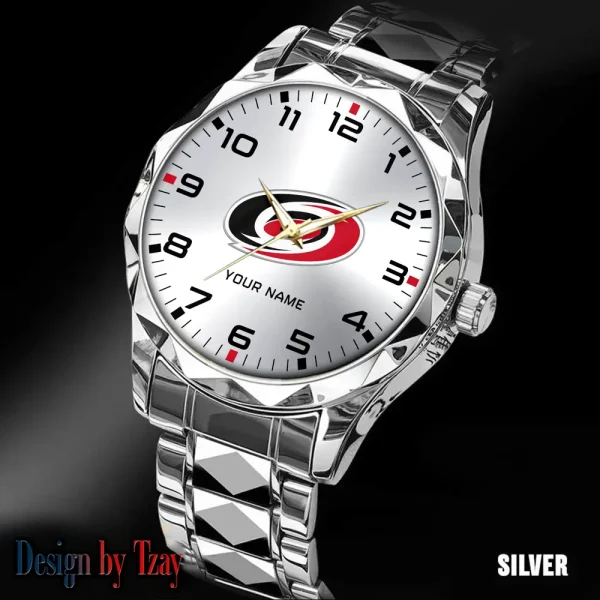 Carolina Hurricanes NHL Luxury Diamond Men Wristwatch Trending 2025 SPTDMW295 - Image 4