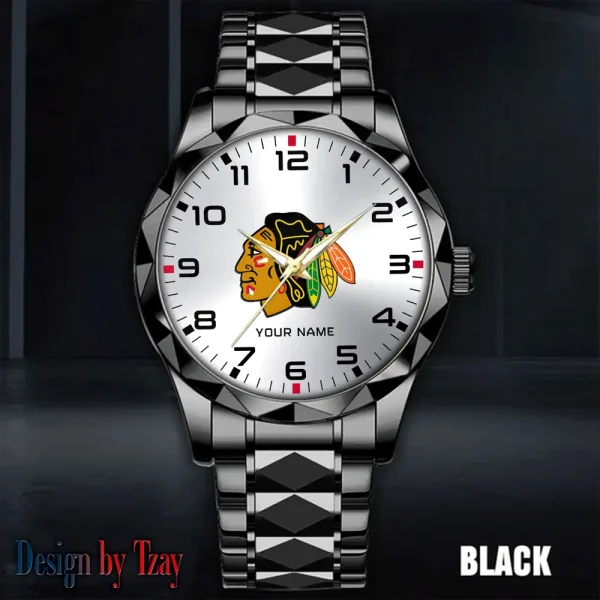 Chicago Blackhawks NHL Luxury Diamond Men Wristwatch Trending 2025 SPTDMW296 - Image 2