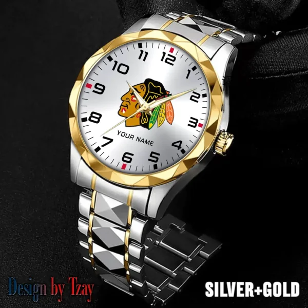 Chicago Blackhawks NHL Luxury Diamond Men Wristwatch Trending 2025 SPTDMW296