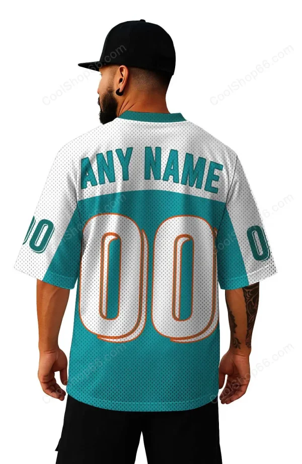 Miami Dolphins Mesh Jersey Streetwear SPTMJERSEYS023 - Image 2