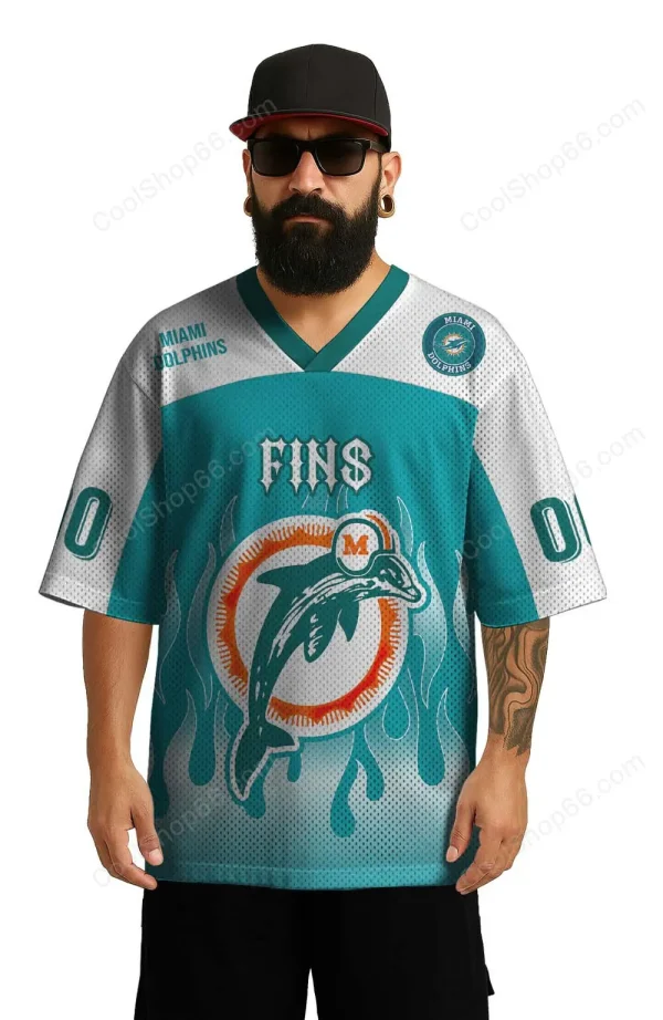 Miami Dolphins Mesh Jersey Streetwear SPTMJERSEYS023