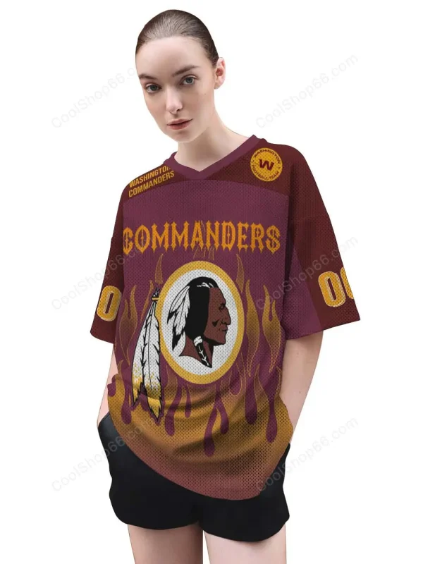 Washington Commanders Mesh Jersey Streetwear SPTMJERSEYS024 - Image 3