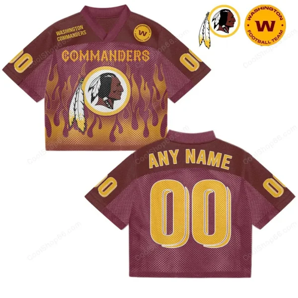Washington Commanders Mesh Jersey Streetwear SPTMJERSEYS024 - Image 5