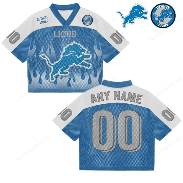 Detroit Lions Mesh Jersey Streetwear SPTMJERSEYS025 - Image 5