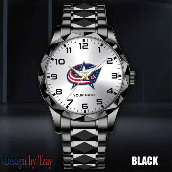 Columbus Blue Jackets NHL Luxury Diamond Men Wristwatch Trending 2025 SPTDMW298 - Image 4
