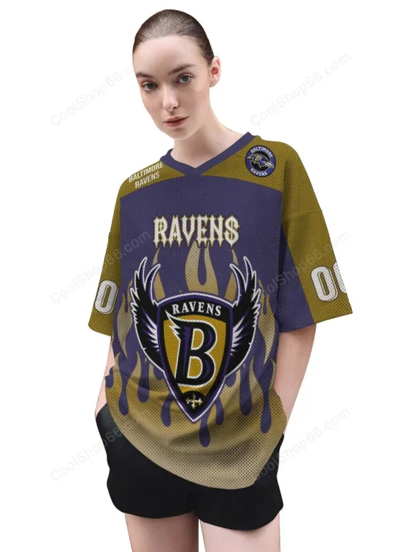 Baltimore Ravens Mesh Jersey Streetwear SPTMJERSEYS026 - Image 3