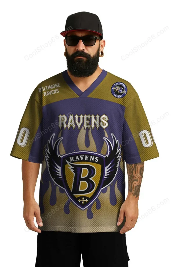 Baltimore Ravens Mesh Jersey Streetwear SPTMJERSEYS026